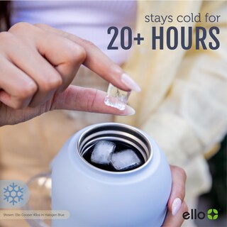 Foto 6 | Foto 6 | Botella De Agua Ello Cooper 946ml De Acero Inoxidable Blanca - Venta Internacional.