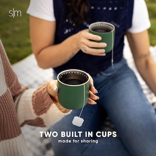 Foto 5 | Foto 5 | Botella Aislante Para Bebidas Calientes Simple Modern Roam De 1 Litro Con 2 Tazas - Venta Internacional.