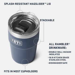 Foto 2 | Foto 2 | Vaso Yeti Rambler, Apilable, 473 Ml, Con Aislamiento Al Vacío, Negro - Venta Internacional.