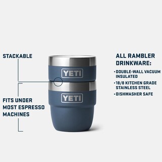 Foto 2 | Foto 2 | Taza Yeti Rambler De Acero Inoxidable Con Aislamiento Al Vacío De 120 Ml, Paquete De 2 - Venta Internacional.