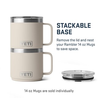 Foto 7 | Foto 7 | Taza Yeti Rambler, Apilable, 414 Ml, Con Aislamiento Al Vacío, Inoxidable - Venta Internacional.