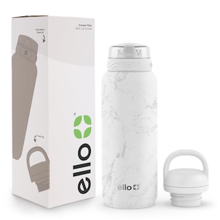 Foto 1 | Foto 1 | Botella De Agua Ello Cooper 946ml, Acero Inoxidable, Mármol Blanco - Venta Internacional.