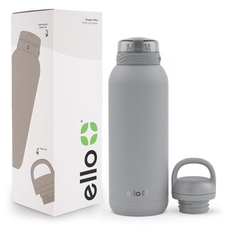Foto 1 | Foto 1 | Botella De Agua Ello Cooper 1.2l De Acero Inoxidable Gris - Venta Internacional.