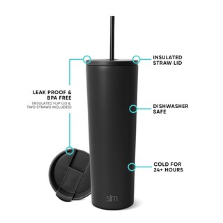 Foto 2 | Foto 2 | Vaso Aislante Simple Modern Classic Moonlight 800 Ml - Venta Internacional.