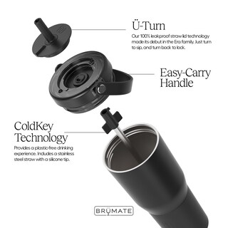 Foto 2 | Foto 2 | Vaso De Viaje Brümate Resa De 750 Ml, 100% A Prueba De Fugas Con Pajita - Venta Internacional.