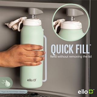 Foto 2 | Foto 2 | Botella De Agua Ello Pop & Fill De Acero Inoxidable Rosy Skyline De 1,2 Litros - Venta Internacional.