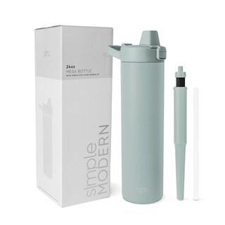 Foto 1 | Foto 1 | Botella De Agua Simple, Moderna, Con Aislamiento Filtrado, Vidrio Marino De 700 Ml - Venta Internacional.