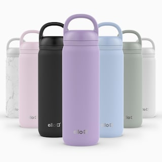 Foto 1 | Foto 1 | Botella De Agua Ello Cooper Twist, 650 Ml, Acero Inoxidable, Color Lila - Venta Internacional.
