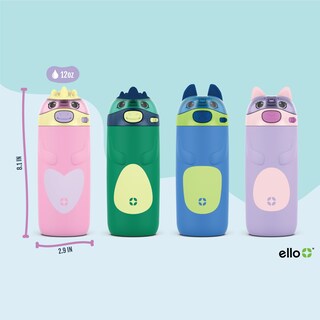 Foto 4 | Foto 4 | Botella De Agua Ello Ellies Con Aislamiento Al Vacío De 350 Ml Para Niños Y Gatos - Venta Internacional.