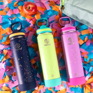 Foto 5 | Foto 5 | Botella De Agua Takeya Actives Con Tapa De Pajita, 650 Ml, Green Grass - Venta Internacional.