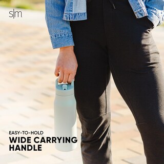 Foto 6 | Foto 6 | Botella De Agua Simple Modern Mesa De 700 Ml Con Tapa De Pajita Deep Ocean - Venta Internacional.