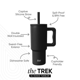 Foto 2 | Foto 2 | Vaso Simple Modern Kids Trek Collection, 700 Ml, Color Negro Medianoche - Venta Internacional.