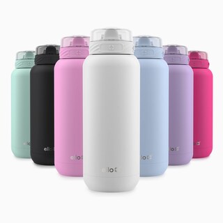 Foto 1 | Foto 1 | Botella De Agua Ello Cooper, 650 Ml, Acero Inoxidable, Color Blanco - Venta Internacional.