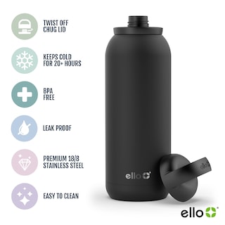 Foto 3 | Foto 3 | Botella De Agua Ello Cooper Twist 1.2l De Acero Inoxidable Sage - Venta Internacional.