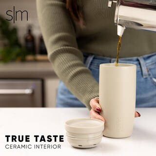 Foto 3 | Foto 3 | Taza De Café De Viaje, Simple Y Moderna, Voyager, Tapa 360°, 12 Oz - Venta Internacional.