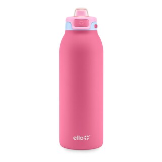 Foto 1 | Foto 1 | Botella De Agua Ello Pop & Fill De Acero Inoxidable De 1,2 Litros Cherry Breeze - Venta Internacional.
