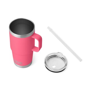 Foto 4 | Foto 4 | Taza Yeti Rambler De 750 Ml Con Tapa De Pajita Con Aislamiento Al Vacío, Color Rosa - Venta Internacional.