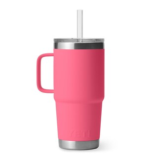 Foto 7 | Foto 7 | Taza Yeti Rambler De 750 Ml Con Tapa De Pajita Con Aislamiento Al Vacío, Color Rosa - Venta Internacional.