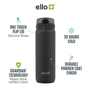 Foto 5 | Foto 5 | Botella De Agua Ello Cooper, 650 Ml, Acero Inoxidable, Color Lila - Venta Internacional.