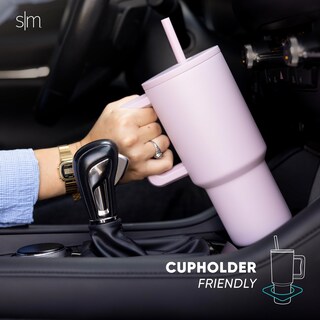 Foto 3 | Foto 3 | Vaso Simple Modern Trek De 900 Ml Con Asa Y Tapa Con Pajita - Venta Internacional.