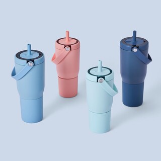 Foto 6 | Foto 6 | Vaso De Viaje Brümate Resa De 1 Litro, 100% A Prueba De Fugas, Con Asa Y Pajita - Venta Internacional.