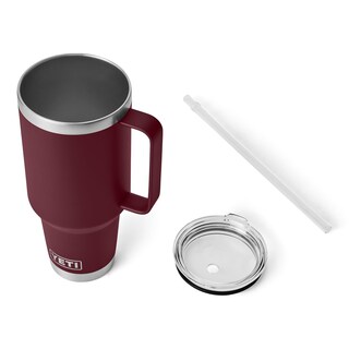 Foto 5 | Foto 5 | Taza Yeti Rambler De 1,25 Litros Con Tapa De Pajita Con Aislamiento Al Vacío, Color Rojo - Venta Internacional.