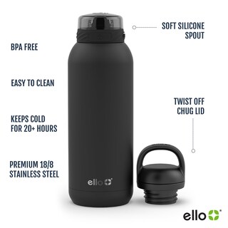 Foto 4 | Foto 4 | Botella De Agua Ello Cooper 1.2l De Acero Inoxidable Y Cachemir Rosa - Venta Internacional.