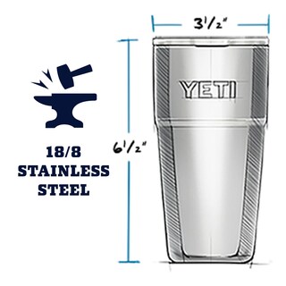 Foto 3 | Foto 3 | Pinta Reutilizable Para Fiestas Yeti Rambler, Pintura Apilable, 473 Ml - Venta Internacional.