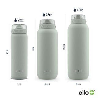 Foto 3 | Foto 3 | Botella De Agua Ello Cooper De Acero Inoxidable De 946 Ml Con Salvia - Venta Internacional.