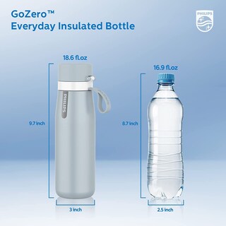 Foto 7 | Foto 7 | Botella De Agua Filtrada Philips De Acero Inoxidable Aislante 550 Ml - Venta Internacional.