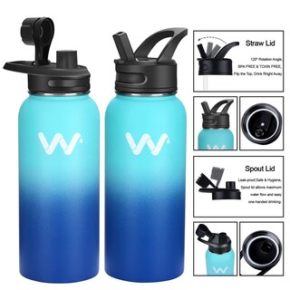 Foto 5 | Foto 5 | Botella De Agua Werewolves Con Aislamiento De Acero Inoxidable De 1,2 L - Venta Internacional.