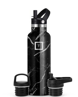 Foto 1 | Foto 1 | Botella De Agua Iron °flask Camping & Hiking 700 Ml Black Marquina - Venta Internacional.
