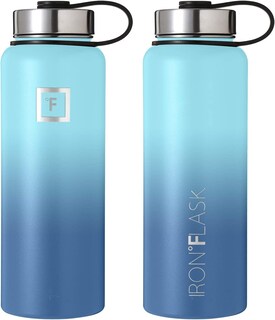 Foto 4 | Foto 4 | Bidón De Hidratación Iron °flask Para Acampar Y Hacer Senderismo, 960 Ml, Azul - Venta Internacional.