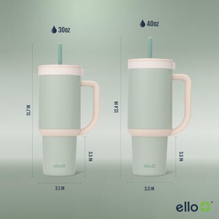 Foto 7 | Foto 7 | Vaso Ello Oasis Con Asa Y Pajita Retráctil De 900 Ml - Venta Internacional.