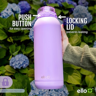 Foto 7 | Foto 7 | Botella De Agua Ello Cooper Kids, 530 Ml, Acero Inoxidable, Chicle - Venta Internacional.