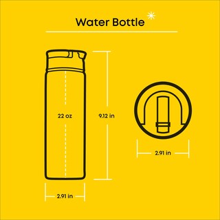 Foto 3 | Foto 3 | Botella De Agua Joyjolt Disney Retro Vintage De Acero Inoxidable 650 Ml - Venta Internacional.