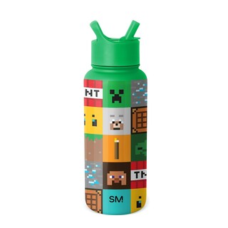 Foto 1 | Foto 1 | Botella De Agua Simple Y Moderna De Minecraft Con Aislamiento Al Vacío - Venta Internacional.