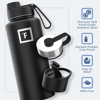 Foto 5 | Foto 5 | Botella De Agua Iron °flask Para Acampar Y Hacer Senderismo, 960 Ml, Acero Inoxidable - Venta Internacional.