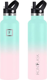 Foto 5 | Foto 5 | Botella De Agua Iron °flask Sports De 700 Ml Con 3 Tapas Vacuum Insul - Venta Internacional.