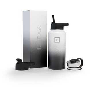 Foto 1 | Foto 1 | Frasco De Hidratación Iron °flask Para Acampar Y Hacer Senderismo, 960 Ml, 3 Tapas - Venta Internacional.