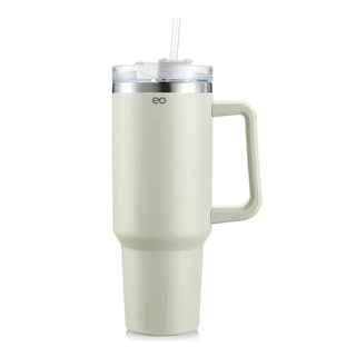 Foto 1 | Foto 1 | Language Vaso Térmico De 40oz Acero Inoxidable Eo Safe Imports Esi-9137-1 Blanco