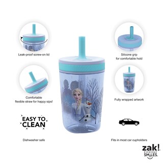 Foto 4 | Foto 4 | Set De Vasos Zak Designs Disney Frozen Ii Movie Kelso, 450 Ml - Venta Internacional.