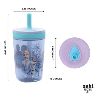 Foto 5 | Foto 5 | Set De Vasos Zak Designs Disney Frozen Ii Movie Kelso, 450 Ml - Venta Internacional.