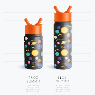 Foto 4 | Foto 4 | Botella De Agua Simple Modern Kids Summit De Acero Inoxidable De 400 Ml - Venta Internacional.