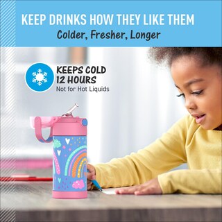 Foto 5 | Foto 5 | Botella De Agua Thermos Funtainer 350 Ml Para Niños De Acero Inoxidable - Venta Internacional.