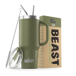 Foto 1 | Foto 1 | Termo Greens Steel Beast de Acero Inoxidable 1250 ml Verde Militar - Venta Internacional