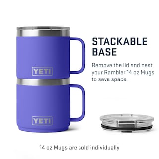 Foto 7 | Foto 7 | Taza Yeti Rambler, Apilable, 414 Ml, Con Aislamiento Al Vacío, Inoxidable - Venta Internacional.