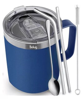 Foto 2 | Foto 2 | Vaso Térmico De Acero Inoxidable 12 Oz Portátil Belug Azul Marino