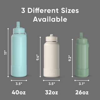 Foto 5 | Foto 5 | Botella De Agua Hydrapeak Sport Con Aislamiento De 950 Ml Con Pajita Y Vaso - Venta Internacional.