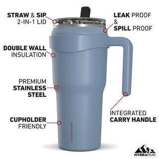 Foto 2 | Foto 2 | Botella De Agua Hydrapeak Roadster 1.2 L De Acero Inoxidable Moderno Azul - Venta Internacional.